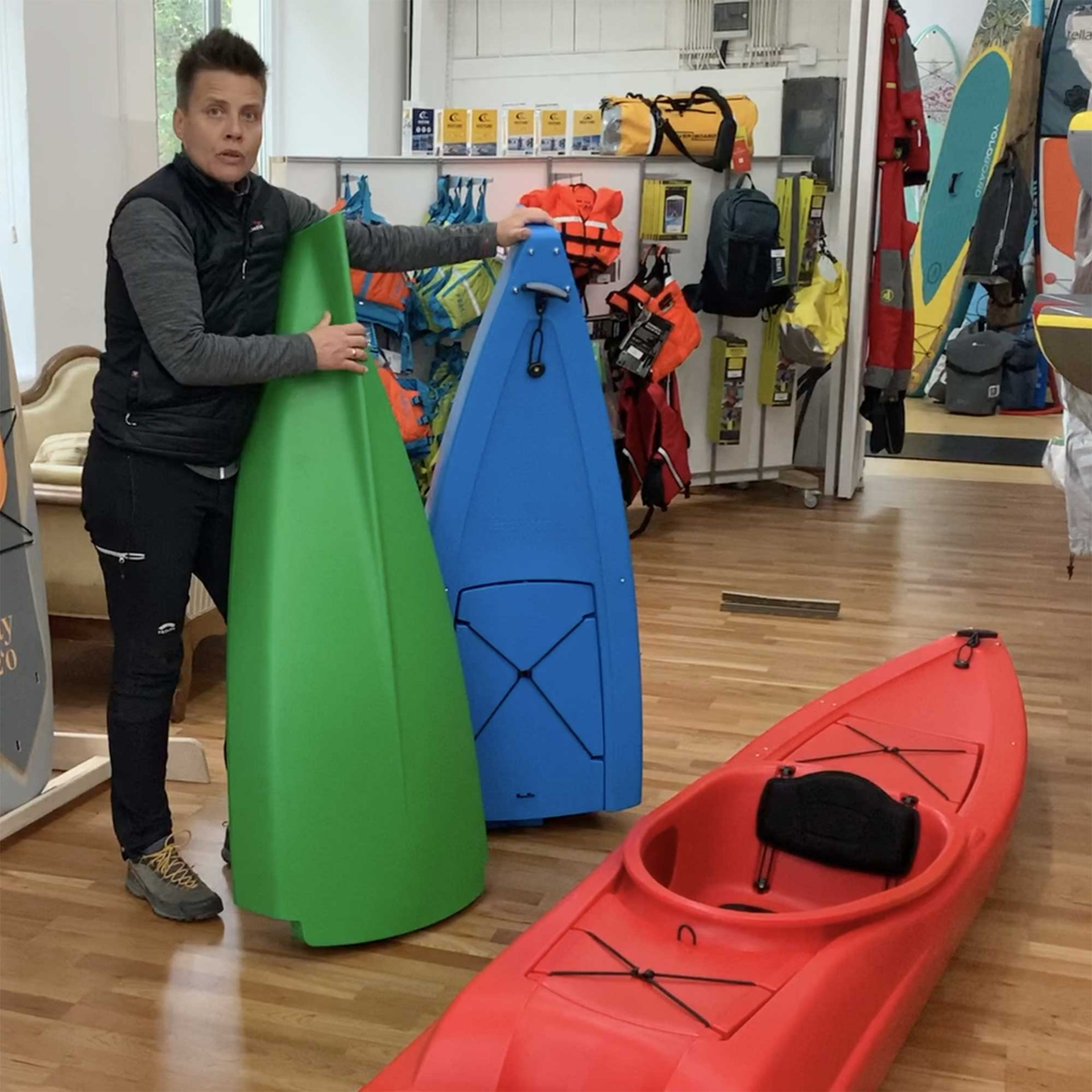 Natseq von Kayak Innovations: drei Farben zur Auswahl