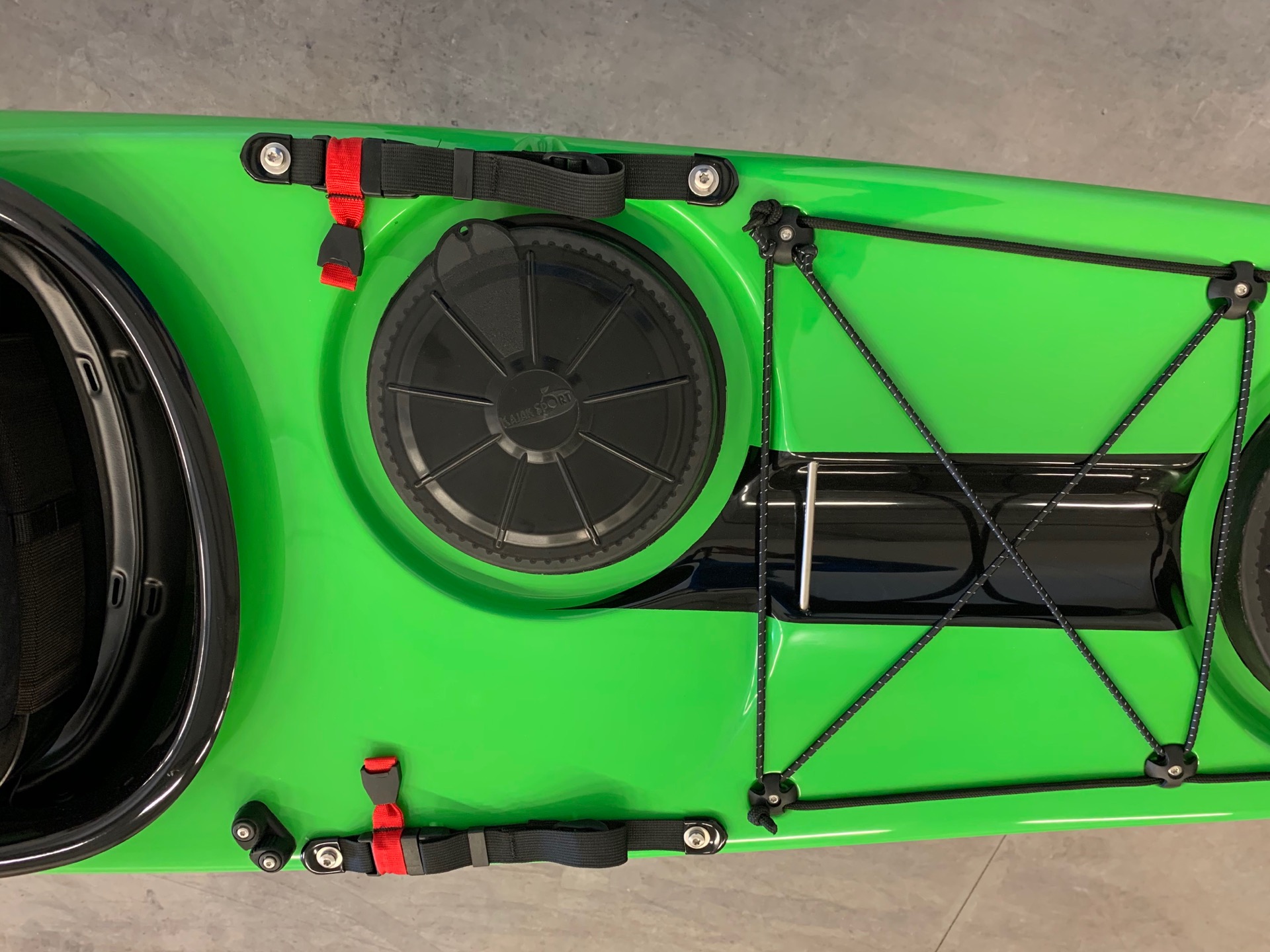 Paddle Outrigger System und Townline beim Modell Braveheart